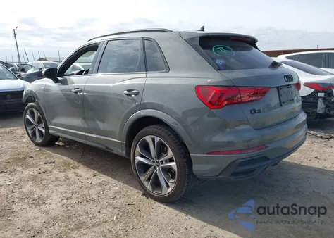 2022 Audi Q3 Premium Plus S Line 45 из США, поврежденный, VIN WA1EECF34N1140090